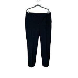 Ann Taylor Factory black straight leg career pants size 10